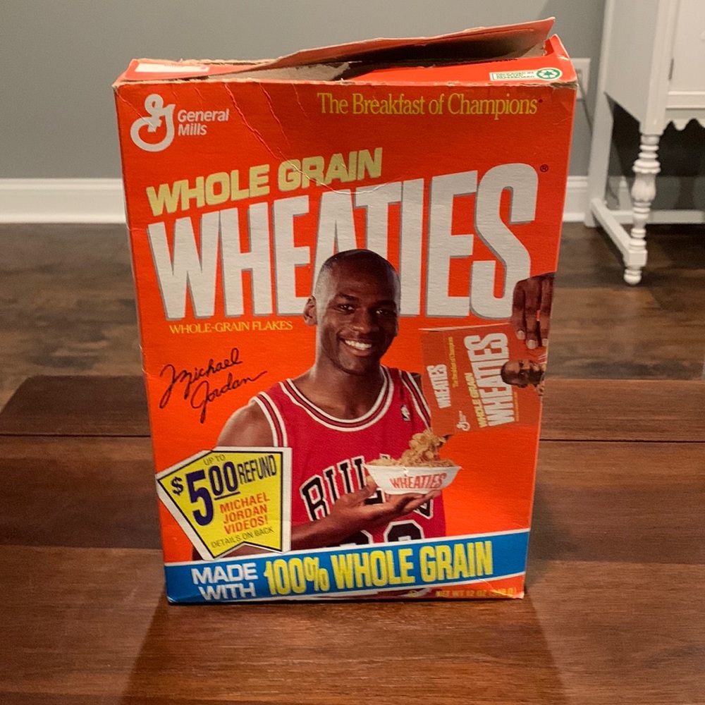 Michael Jordan 1992 Wheaties Box